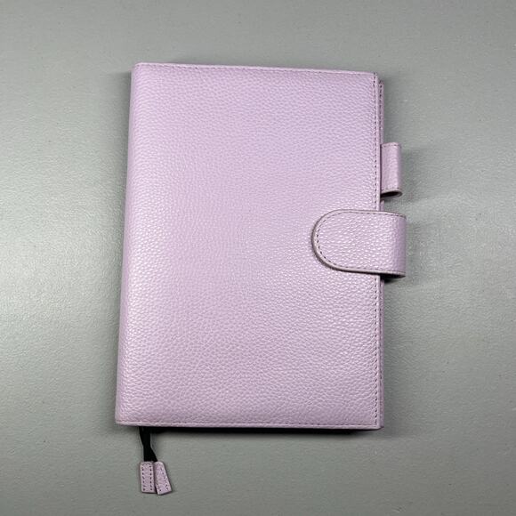 Moterm Leather Planner Journal Cover Lilac Purple with Notebook - Picture 1 of 8